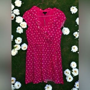 Womens J CREW Flowered Dress 14